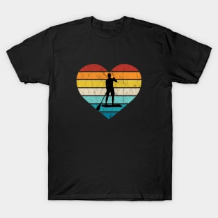 I Love Stand-up Paddling Water Sports T-Shirt